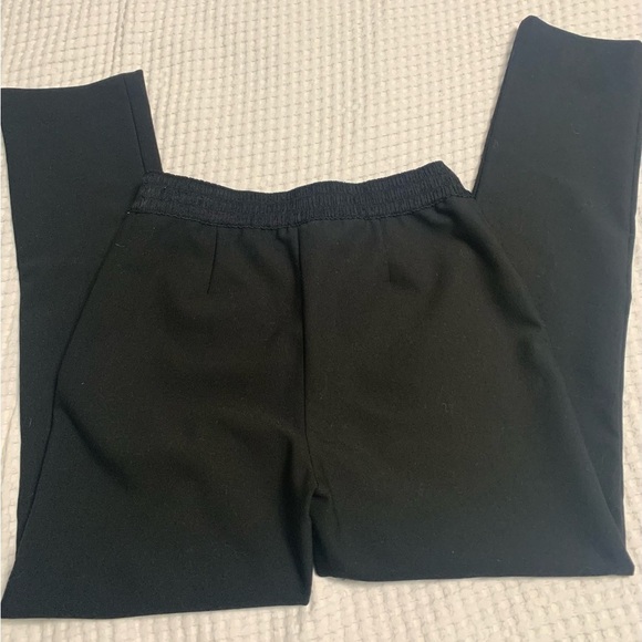 Kate Spade Classic Black Pants Blaze a Trail Elastic Waist Legging Cropp Sz4 - Picture 12 of 12